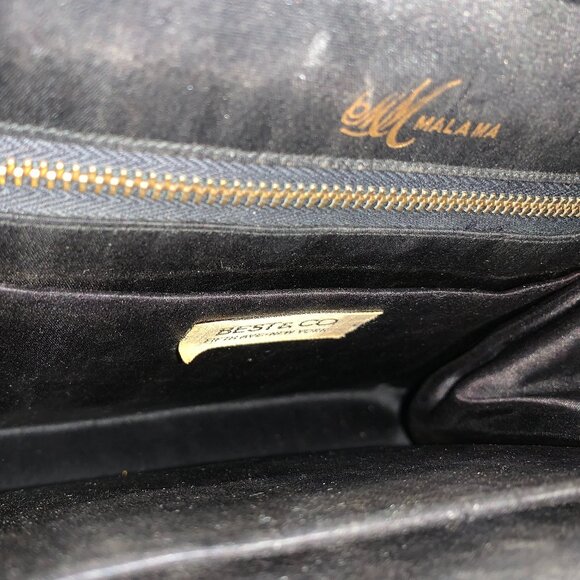 Vintage Black Wool Bakelite Snaps - Picture 4 of 4